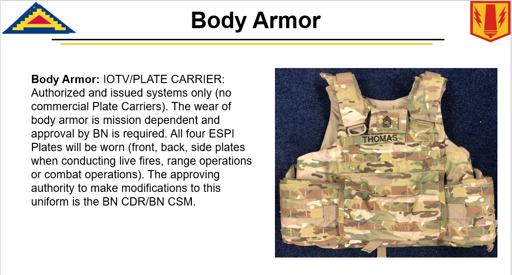 Brigade Standards